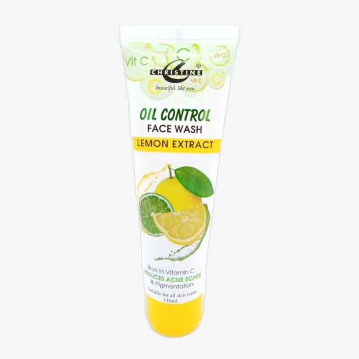 Christine Oil Control Lemon Extract Face Wash 110m