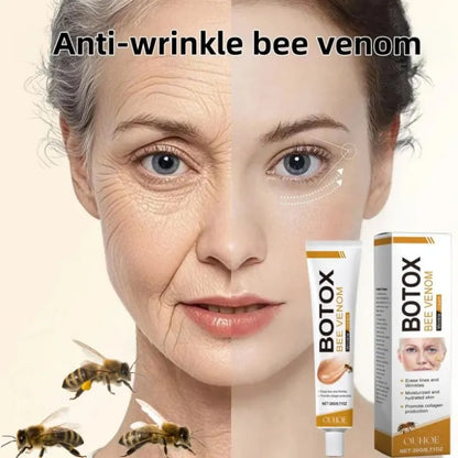 OUHOE Botox Bee Venom Anti-Aging Cream – Reduces Wrinkles, Hydrates Skin, Boosts Collagen – 20g