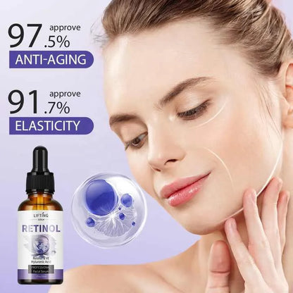 Retinol Serum, Serum for face, Anti aging serum, Professional Facial Serum, Retinol serum with HA & Vitamin E, serum for open pores, serum for oily skin, hydrating and moisturizing serum