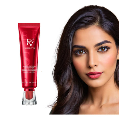 FV Liquid Foundation, Oil Absorb Ivory Liquid Foundation Matte Oil Free Medium Coverage & Light weight | Best Tube 30g