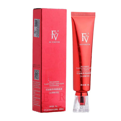FV Liquid Foundation, Oil Absorb Ivory Liquid Foundation Matte Oil Free Medium Coverage & Light weight | Best Tube 30g